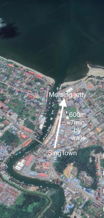 Singtown Guesthouse Mersing Exteriér fotografie